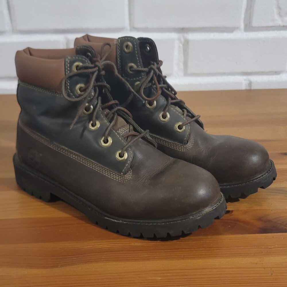 Timberland leather hiking boots